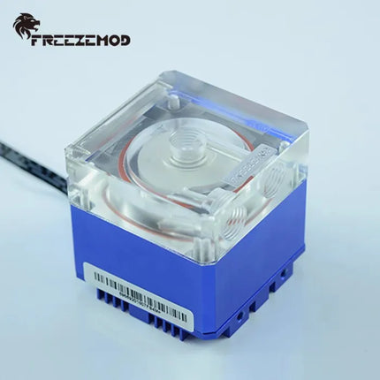 FREEZEMOD PU-FS4M DDC Silent Water Cooling Pump - 800L/H Flow Rate, 4m Head Pressure - blue image