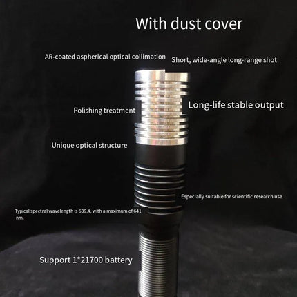 Ultra-Bright 638nm Red Laser Pointer – High-Penetration Beam with Uniform Energy Distribution image 2