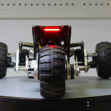 WOWCYCLE No.2 DIY RC Reverse Trike Kit - Full Unassembled Kit with Body & Lights (For Ages 16+) image 1