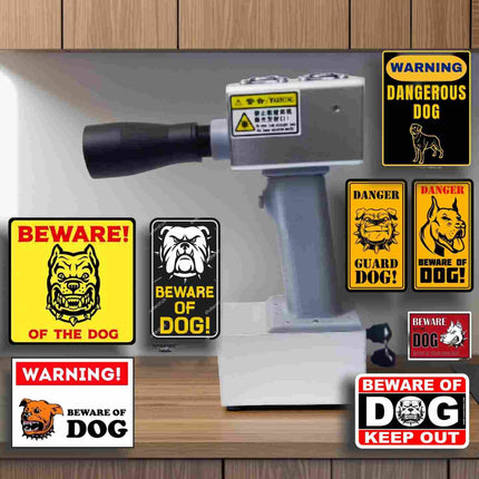 DogRepel Pro 120W Handheld Laser - Long-Range Animal Deterrent Device image 0