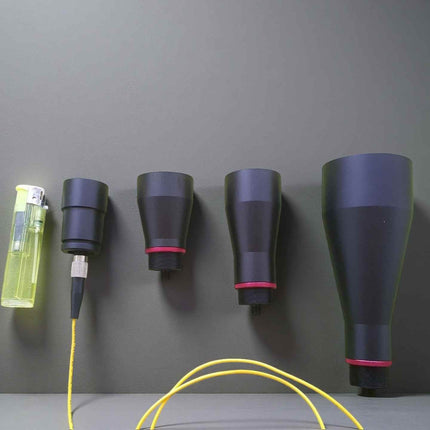 FC interface optical fiber collimating mirror, beam expanding mirror, adjustable divergence angle image 0