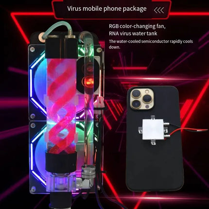 Virus Series Magnetic Water Cooling Semiconductor Cooler - Universal Phone & Tablet Cooling Solution image 4