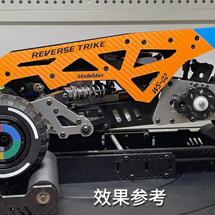 WOWCYCLE No.2 Orange Body Kit - Complete Pre-Painted Upgrade Shell Set image 1