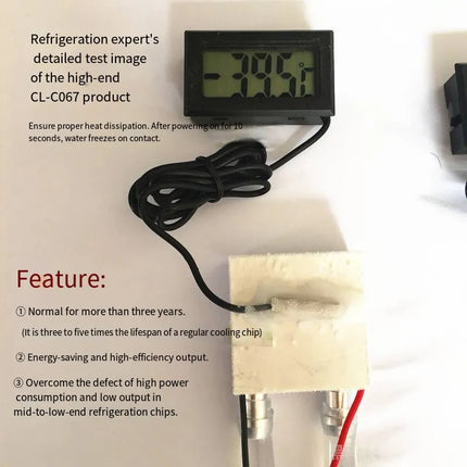GearLair HydroCool Y500 | High-Precision Semiconductor Water Chiller & Cooling System | For Aquariums, Labs, DIY Projects image 3