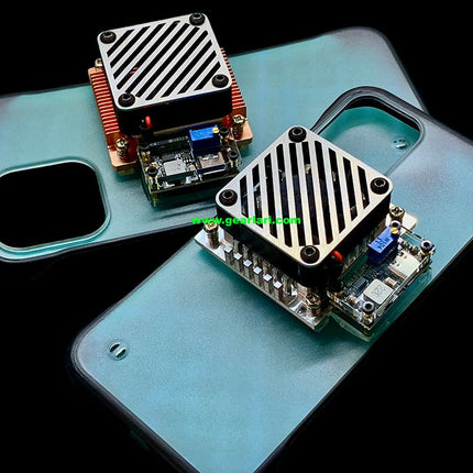 Cyberpunk DIY Semiconductor Cooling Phone Case, Peltier Fast Cooling Game Radiator, Non Water Cooling Phone Cooler for PUBG Gaming
