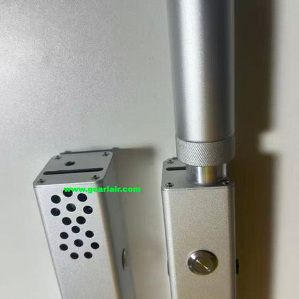80W Integrated Aluminum Alloy Optical Obstacle Remover Coaxial Red Light Aiming Dual High Speed Cooling Fans Auto Over 45℃ Temp Shutoff Protection Outdoor Long Distance Optical Clearing Equipment