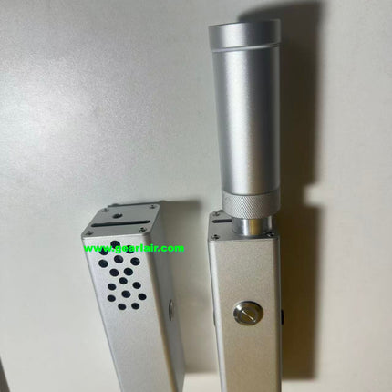 80W Integrated Aluminum Alloy Optical Obstacle Remover Coaxial Red Light Aiming Dual High Speed Cooling Fans Auto Over 45℃ Temp Shutoff Protection Outdoor Long Distance Optical Clearing Equipment
