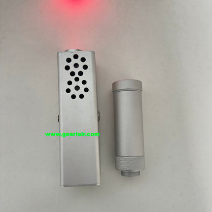80W Integrated Aluminum Alloy Optical Obstacle Remover Coaxial Red Light Aiming Dual High Speed Cooling Fans Auto Over 45℃ Temp Shutoff Protection Outdoor Long Distance Optical Clearing Equipment