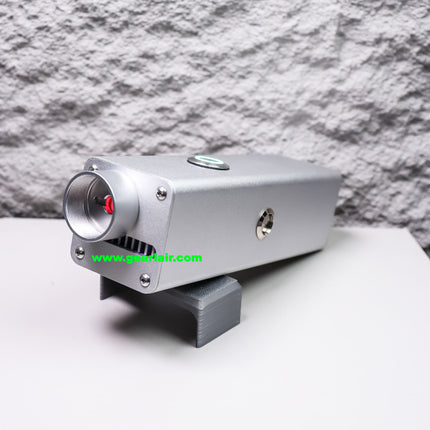 80W Integrated Aluminum Alloy Optical Obstacle Remover Coaxial Red Light Aiming Dual High Speed Cooling Fans Auto Over 45℃ Temp Shutoff Protection Outdoor Long Distance Optical Clearing Equipment