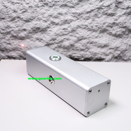 80W Integrated Aluminum Alloy Optical Obstacle Remover Coaxial Red Light Aiming Dual High Speed Cooling Fans Auto Over 45℃ Temp Shutoff Protection Outdoor Long Distance Optical Clearing Equipment