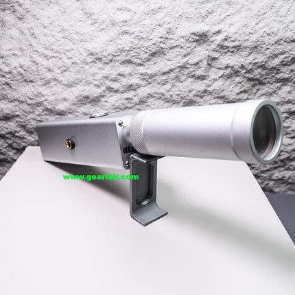 80W Integrated Aluminum Alloy Optical Obstacle Remover Coaxial Red Light Aiming Dual High Speed Cooling Fans Auto Over 45℃ Temp Shutoff Protection Outdoor Long Distance Optical Clearing Equipment