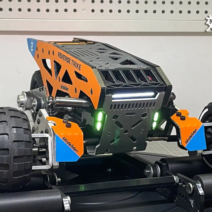 WOWCYCLE No.2 Orange Body Kit - Complete Pre-Painted Upgrade Shell Set image 4