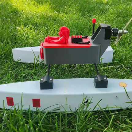 Modular Next-Gen RC Rescue Catamaran - Detachable Hull, High-Capacity Bay & Streamlined Design image 5