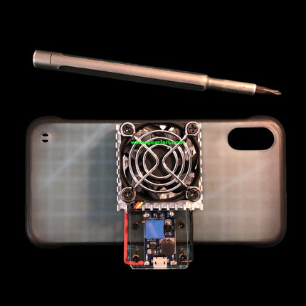 Cyberpunk DIY Semiconductor Cooling Phone Case, Peltier Fast Cooling Game Radiator, Non Water Cooling Phone Cooler for PUBG Gaming