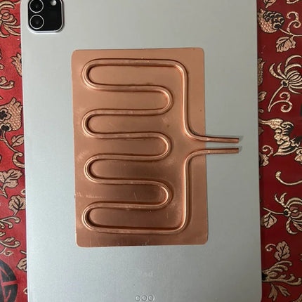 Water Cooling System - Universal Liquid Cooler for Mobile Gaming & Custom PC Builds - Flat mini copper plate 100*150mm image