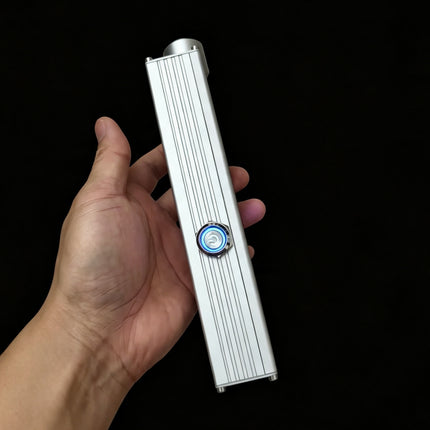 130W Handheld Aluminum Alloy Laser Lighter 10m Long Distance Ignition 16.8V 5Ah Battery Portable Outdoor Cigarette Ignition Tool