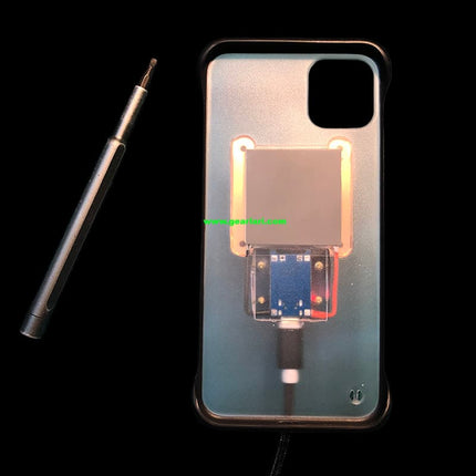 Cyberpunk DIY Semiconductor Cooling Phone Case, Peltier Fast Cooling Game Radiator, Non Water Cooling Phone Cooler for PUBG Gaming