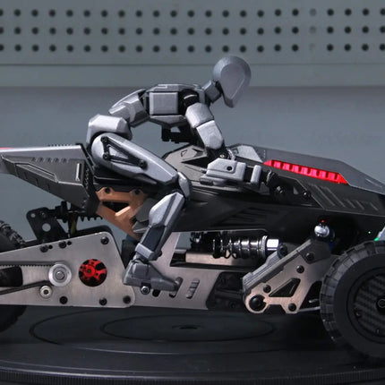 WOWCYCLE RC Reverse Trike Motorcycle - 1:6 Scale Tiltable 3D-Printed Kit (For Ages 16+) image 6