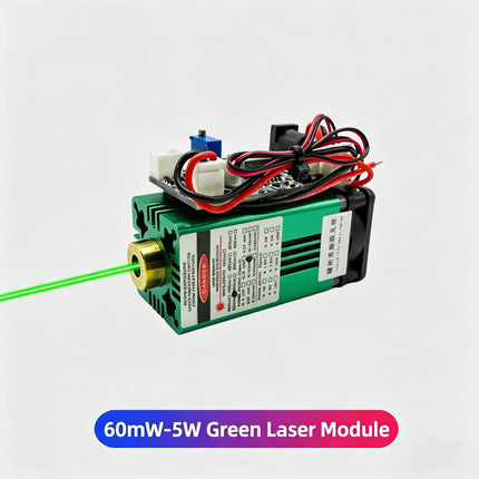 High Power 525nm Green Laser Module Bird Repellent Landmark Warning Light