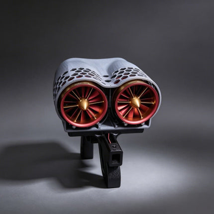 Underdog Blast™ – 120mm Metal Ducted Handheld Jet Fan | 20kg Theoretical Thrust