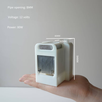 12V 80W Mini Peltier Semiconductor Water Chiller, DIY Liquid Cooling Module for Cyberpunk Phone Cooler, Laser & Electronic Heat Dissipation, Compact Thermoelectric Refrigeration Unit