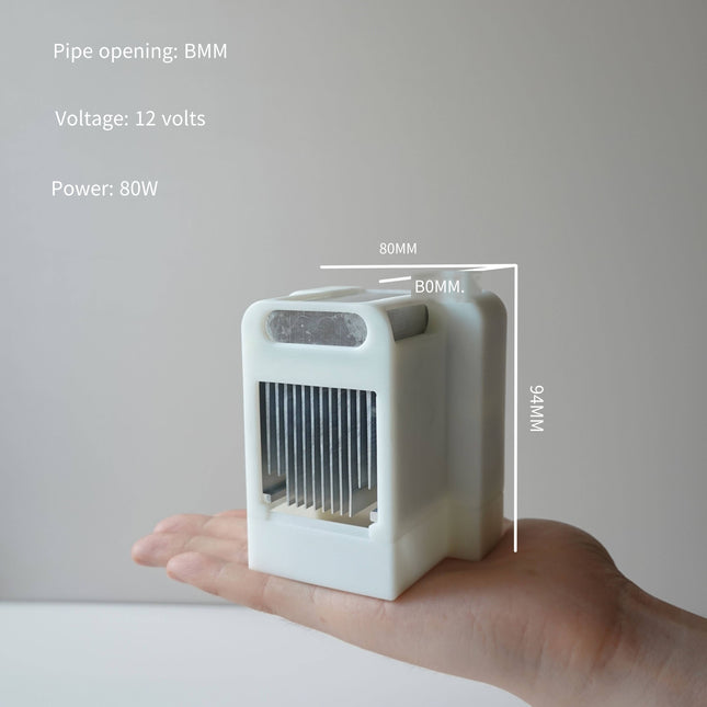12V 80W Mini Peltier Semiconductor Water Chiller, DIY Liquid Cooling Module for Cyberpunk Phone Cooler, Laser & Electronic Heat Dissipation, Compact Thermoelectric Refrigeration Unit