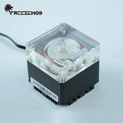 FREEZEMOD PU-FS4M DDC Silent Water Cooling Pump - 800L/H Flow Rate, 4m Head Pressure - black image