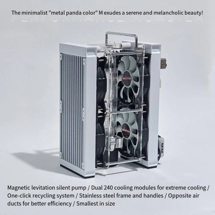Geek Liquid Cooling Pro - Industrial Grade Laptop Cooling System with Magnetic Levitation Technology image 8