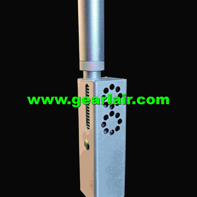 130W Aluminum Alloy Handheld Laser Engraver 15x Zoom Lens | 15m Range | Red Coaxial Aiming Laser