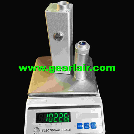 130W Aluminum Alloy Handheld Laser Engraver 15x Zoom Lens | 15m Range | Red Coaxial Aiming Laser