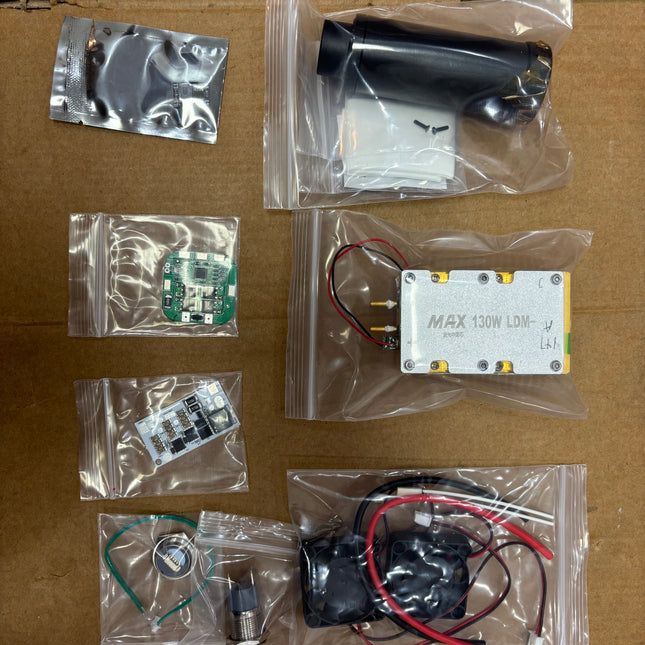 130W Handheld Laser DIY Kit
