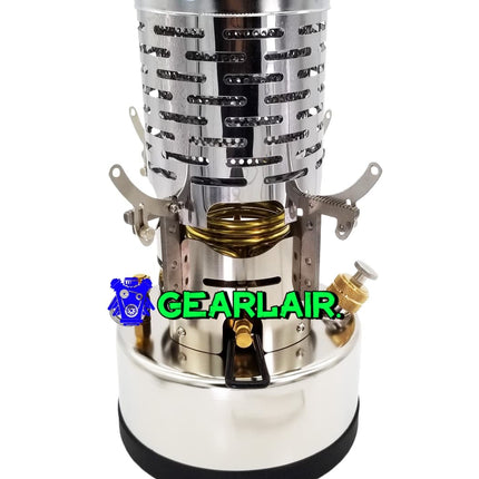 Voyager Rocket Stove | Integrated Alcohol Vaporizing Stove with Pressure Gauge for Outdoor Camping & Cooking image 2