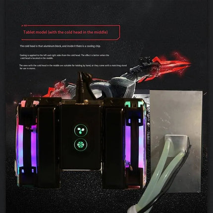 Universal Semiconductor Water Cooling System for iPad, Phone & Tablet - Customizable Pro Gaming Cooling Solution image 2