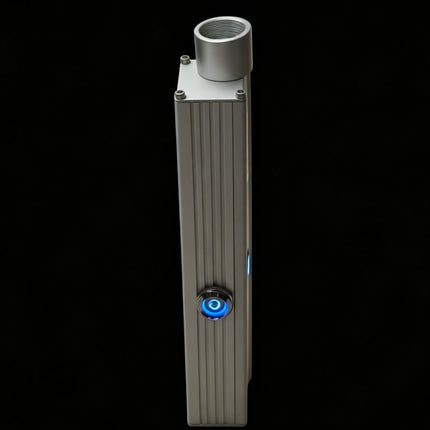 130W Handheld Aluminum Alloy Laser Lighter 10m Long Distance Ignition 16.8V 5Ah Battery Portable Outdoor Cigarette Ignition Tool