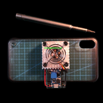 Cyberpunk DIY Semiconductor Cooling Phone Case, Peltier Fast Cooling Game Radiator, Non Water Cooling Phone Cooler for PUBG Gaming
