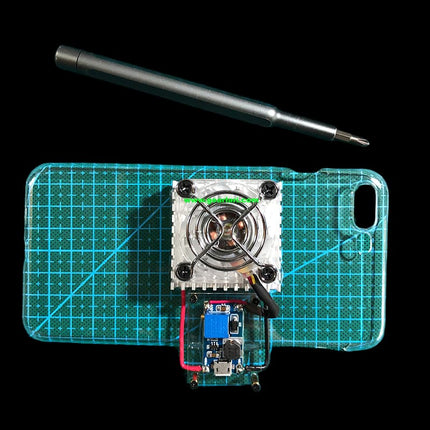 Cyberpunk DIY Semiconductor Cooling Phone Case, Peltier Fast Cooling Game Radiator, Non Water Cooling Phone Cooler for PUBG Gaming