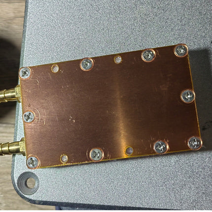 MAX130W Chuangxin Laser Pump Dedicated Copper Water Cooling Plate 80×40×12mm