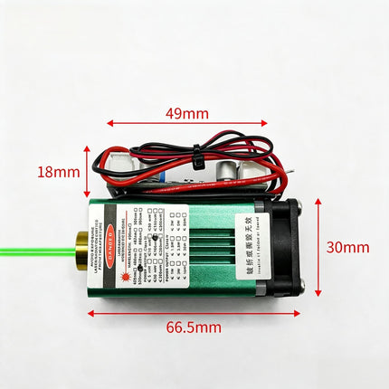 High Power 525nm Green Laser Module Bird Repellent Landmark Warning Light