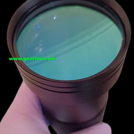 50X 70mm Aperture Variable Focus Laser Beam Expander Lens High Transmittance Coated Lens for Raycus Fiber Laser
