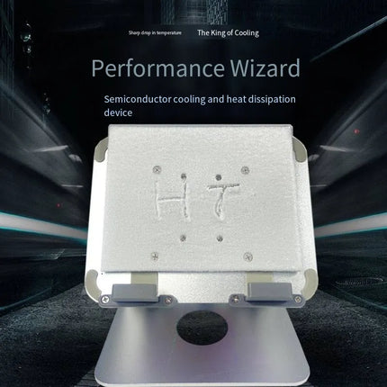 Red Apple Esports-Grade Semiconductor Cooling Stand - Universal Tablet Cooling System with RGB & Adjustable Design image 4
