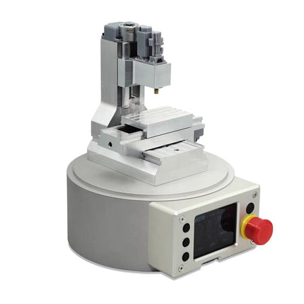Miniature 3-Axis CNC Machine Model - Functional Desktop Sculpture & Educational Demonstrator image 1