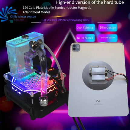 WATER COLDER 120mm Radiator Series - Advanced Semiconductor Cooling with 5-Level Adjustment & RGB Lighting image 3