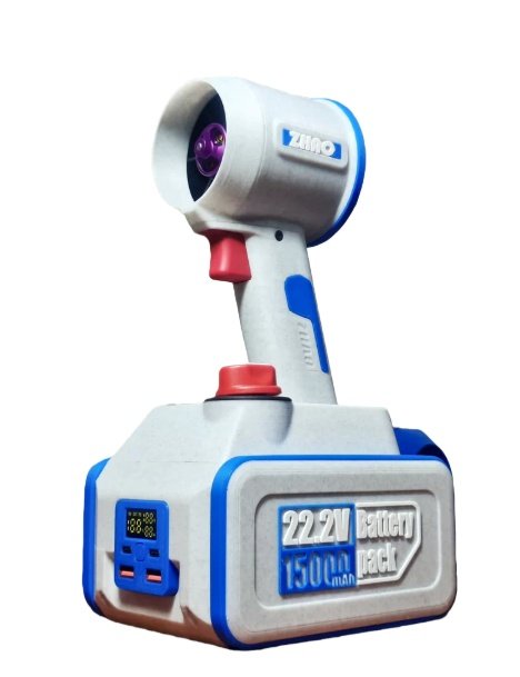 Cyclone Force 70: High-Velocity Blower | 3200g Thrust | 15000mAh Battery image 1