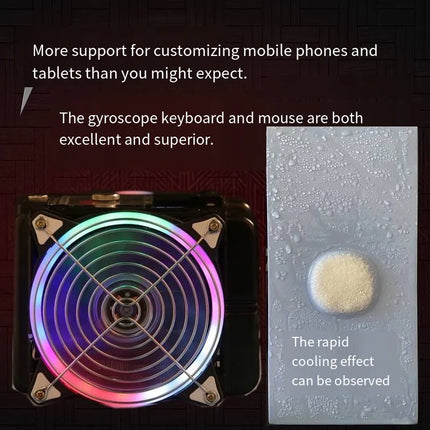 Universal Semiconductor Water Cooling System for iPad, Phone & Tablet - Customizable Pro Gaming Cooling Solution image 3