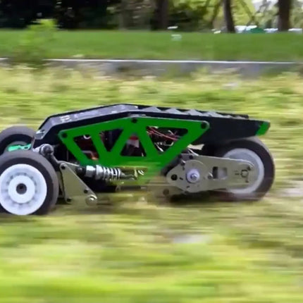 1:8 Scale RC Reverse Trike (Tilting 3-Wheel Motorcycle) - Pre-Built Chassis & Body Kit for Advanced Hobbyists image 4
