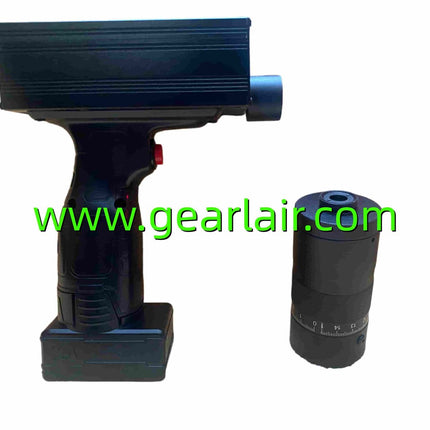 140-watt portable laser ignition tool | Insect repellent and rust removal | 280-watt power | 4 x 21700 high-discharge-rate battery system | Coaxial green light | M22 lens interface | Active cooling system image 2