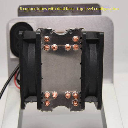 All-in-One Water Cooling Bracket for Tablets - Dual Fan Semiconductor Cooling System for 7-12.9 inch iPads & Android Tablets image 2