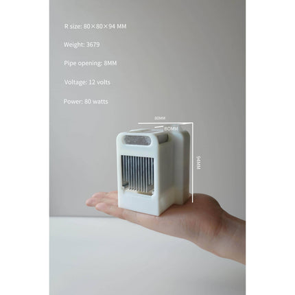 12V 80W Mini Peltier Semiconductor Water Chiller, DIY Liquid Cooling Module for Cyberpunk Phone Cooler, Laser & Electronic Heat Dissipation, Compact Thermoelectric Refrigeration Unit