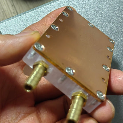 MAX130W Chuangxin Laser Pump Dedicated Copper Water Cooling Plate 80×40×12mm