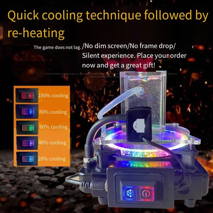 Water Cooling Semiconductor Cooling System - Universal Liquid Cooling Kit for Mobile Gaming & Esports image 4